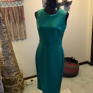 Enfocus Studio Leaf Midi Dress